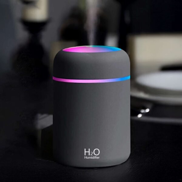H2O Humidifier – Portable USB Air Humidifier with LED Night Light
